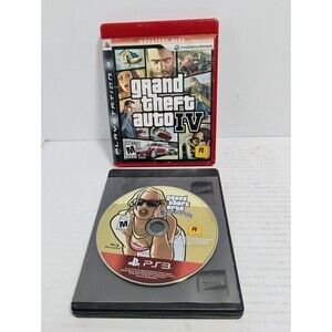 SONY PS3 GRAND THEFT AUTO GAME LOT GTA SAN ANDREAS & GTA IV READ!!!!